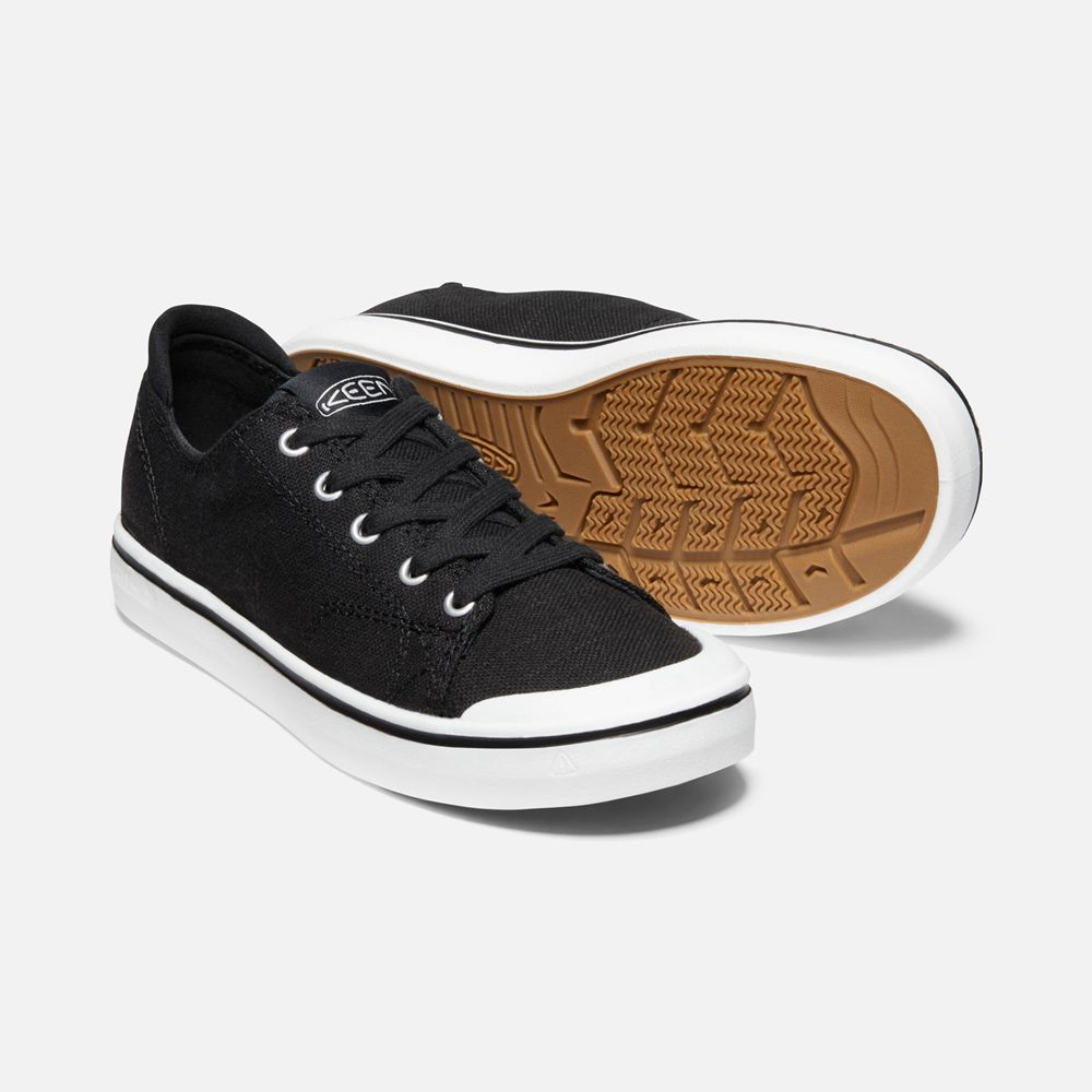 Keen Tygskor Dam Svarta/Vita - Elsa Iv Sneaker - 904578AJS